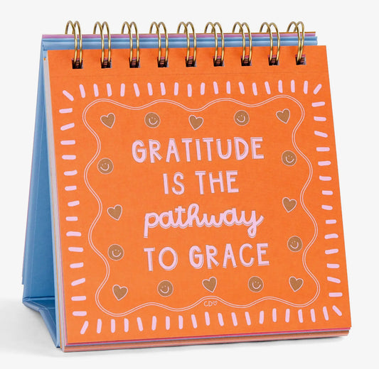 52 Weeks of Grateful Sayings - Desk Flip Calendar