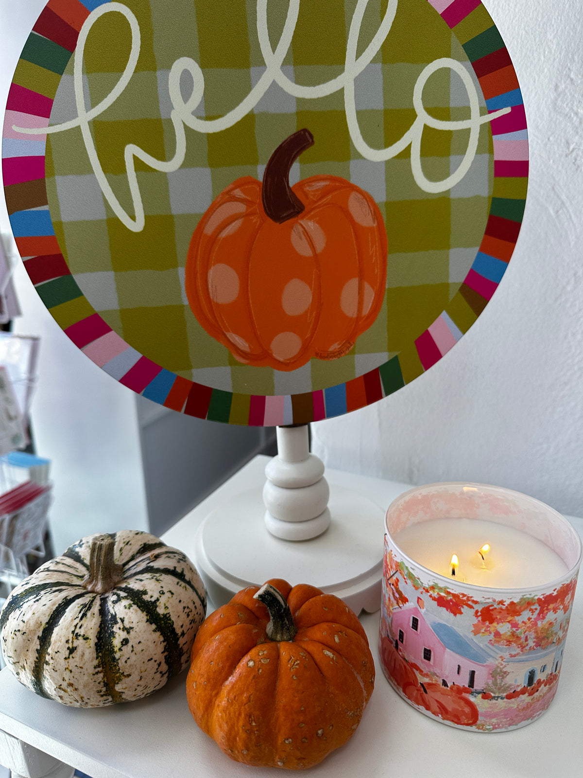 Pumpkin Lane Fall Soy Candle