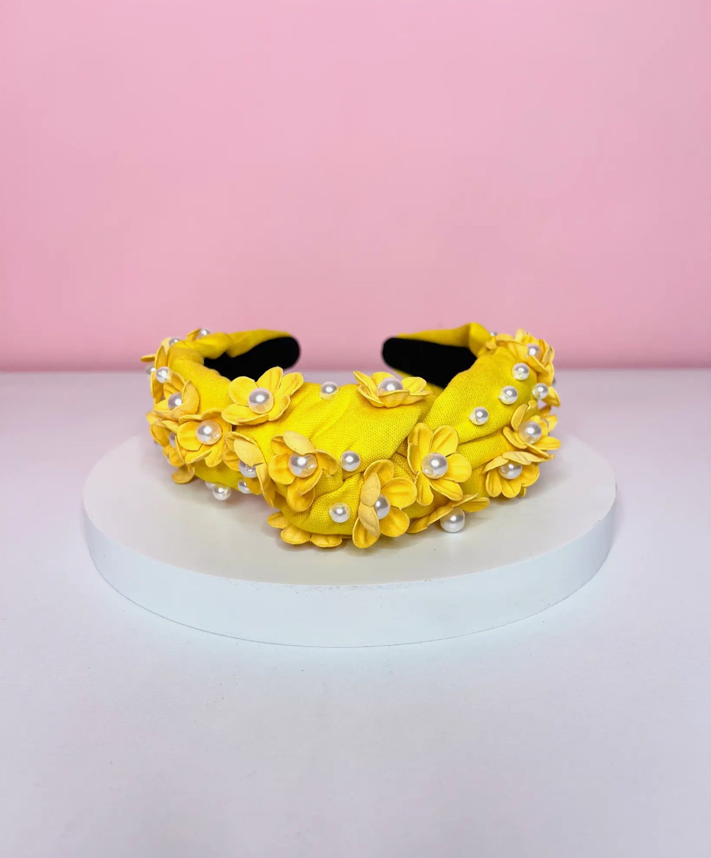 Yellow Floral Headband