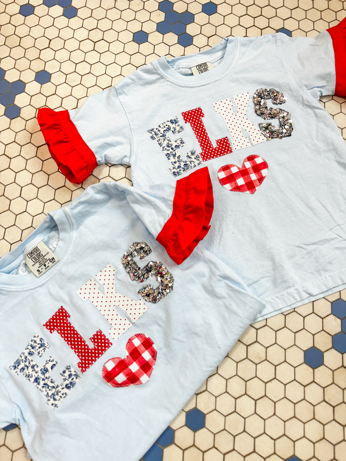 Custom Youth Fabric Spirit Shirt with Trim