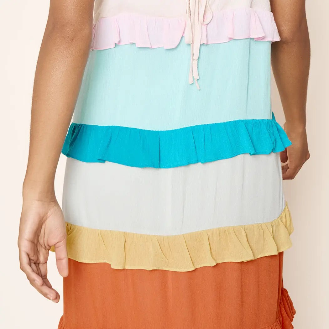 Rainbow Maxi Dress