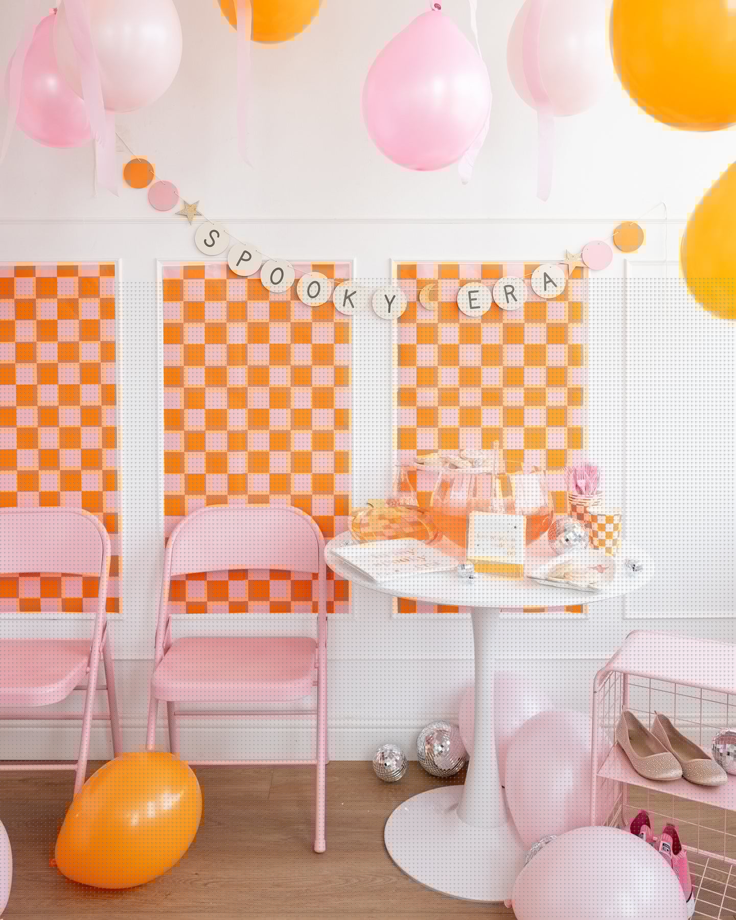 Checkered Table Runner