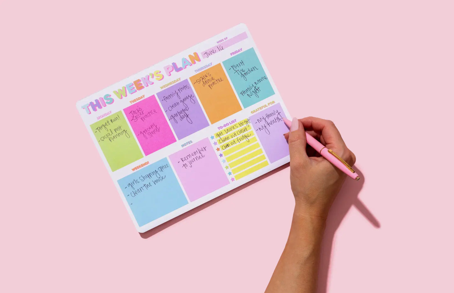 Weekly Planner - This Week’s Plan