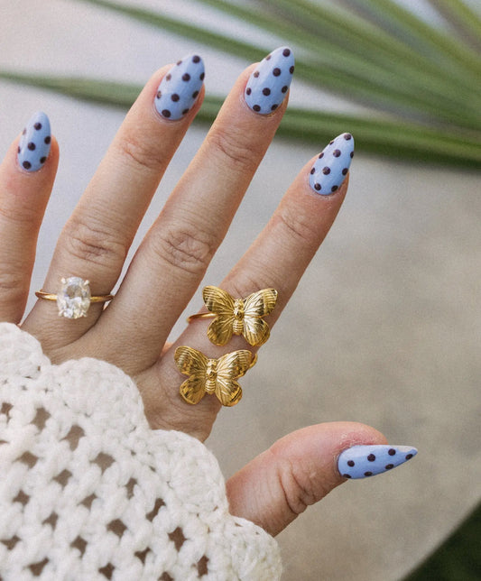Butterfly Adjustable Ring