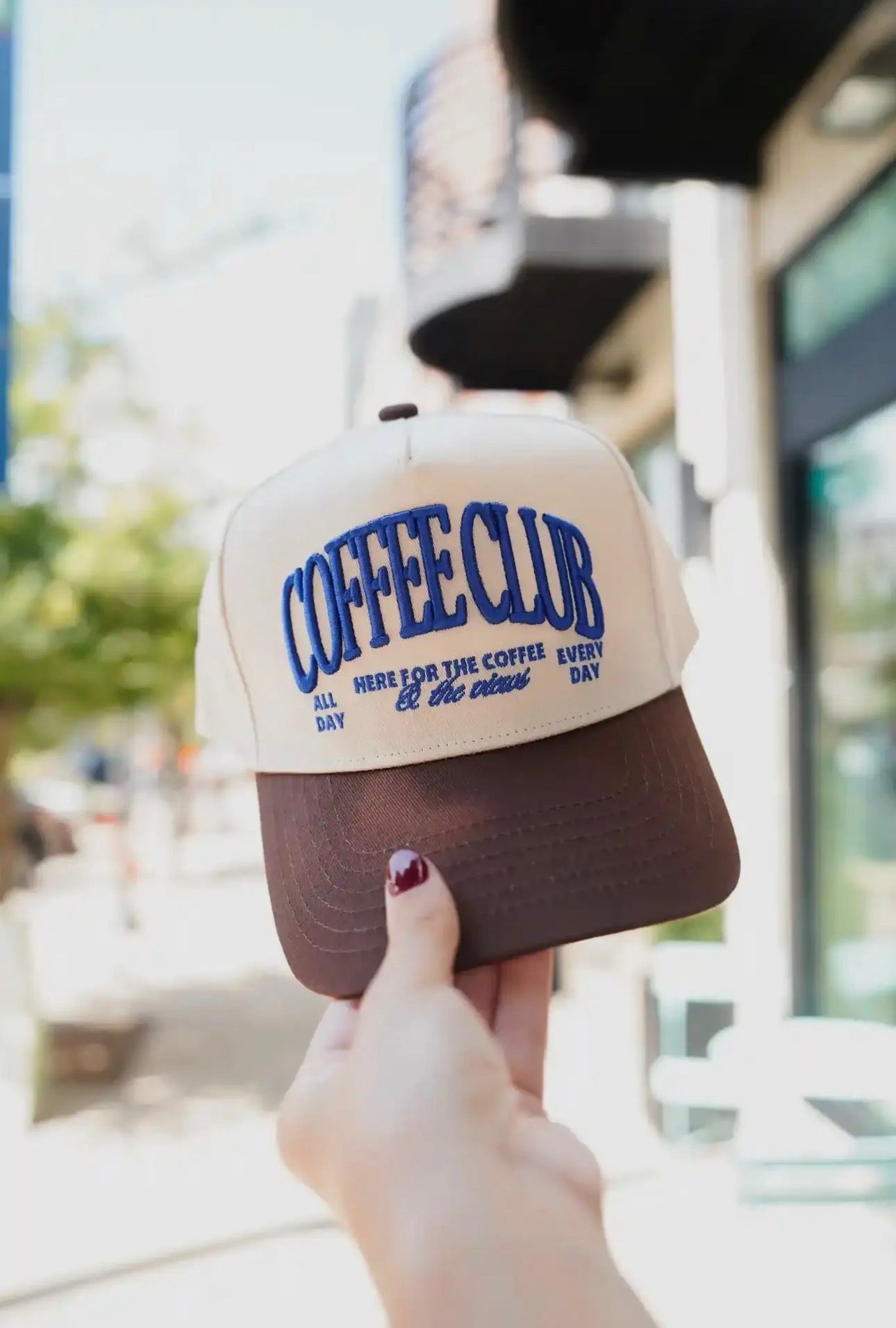 Coffee Club Trucker Hat