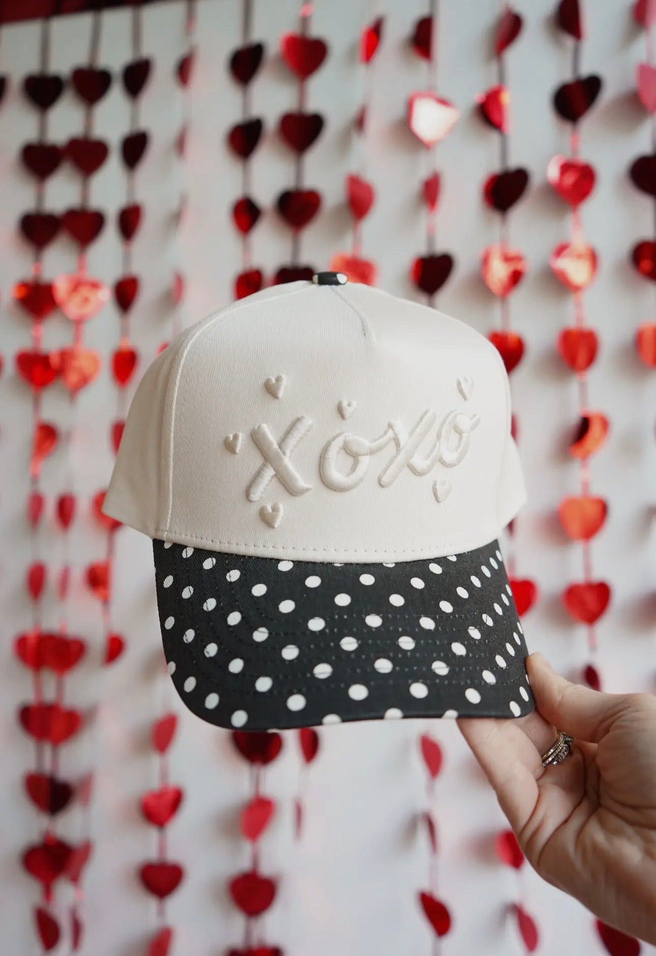 XOXO Dot Trucker Hat