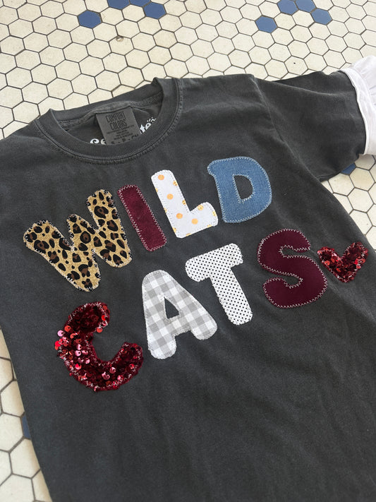 Custom Youth Fabric School Spirit Shirt with Trim