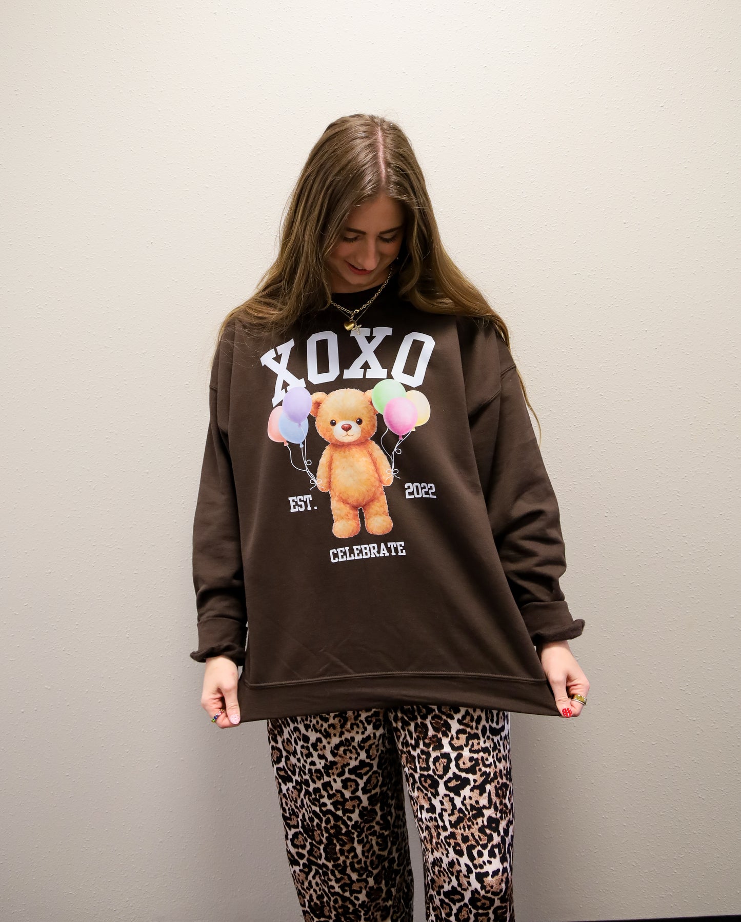 XOXO Bear Sweatshirt