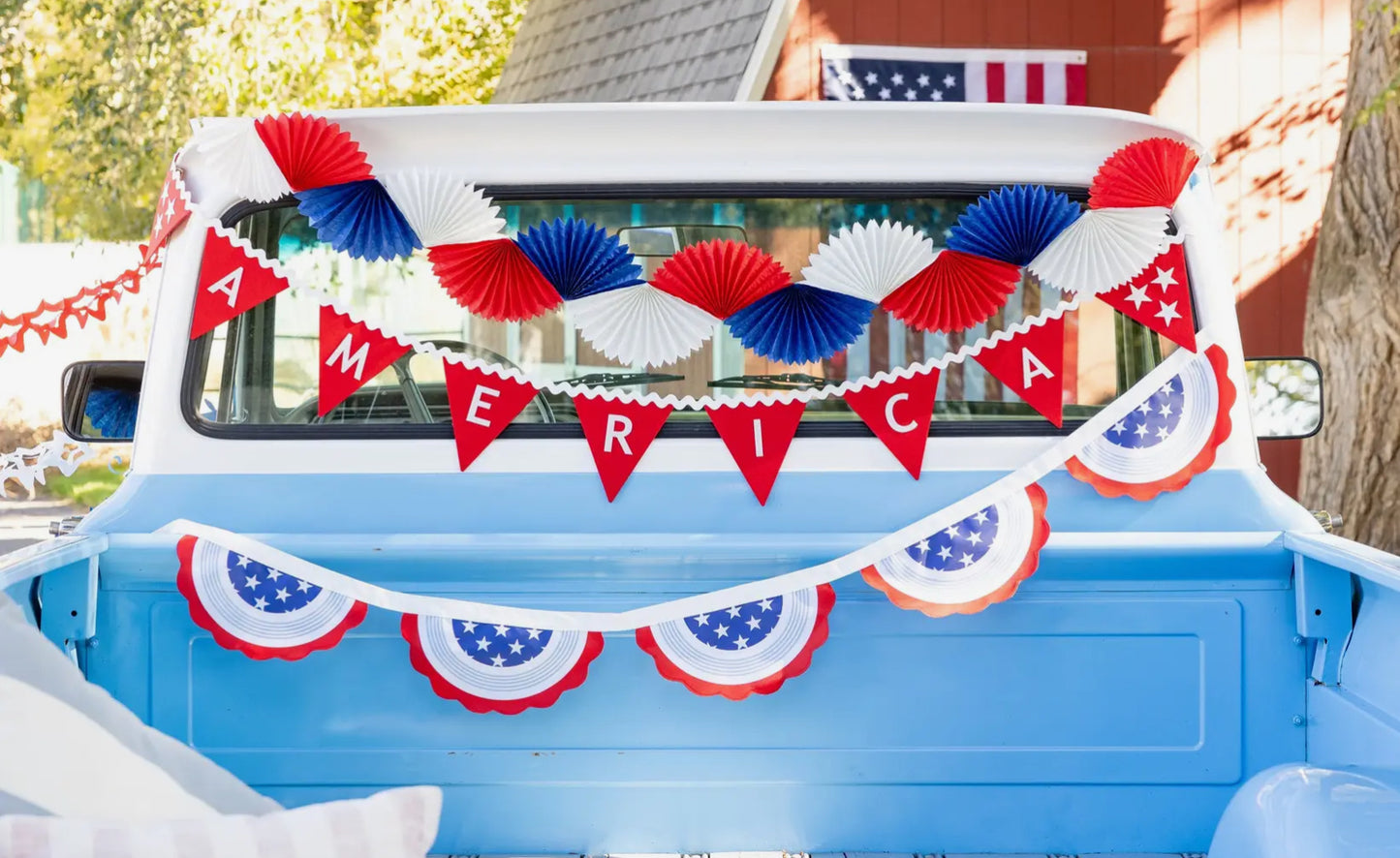 Tissue Bunting Banner