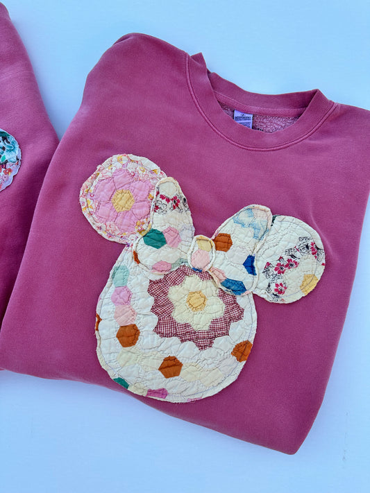 Quilted Minnie Sweatshirt