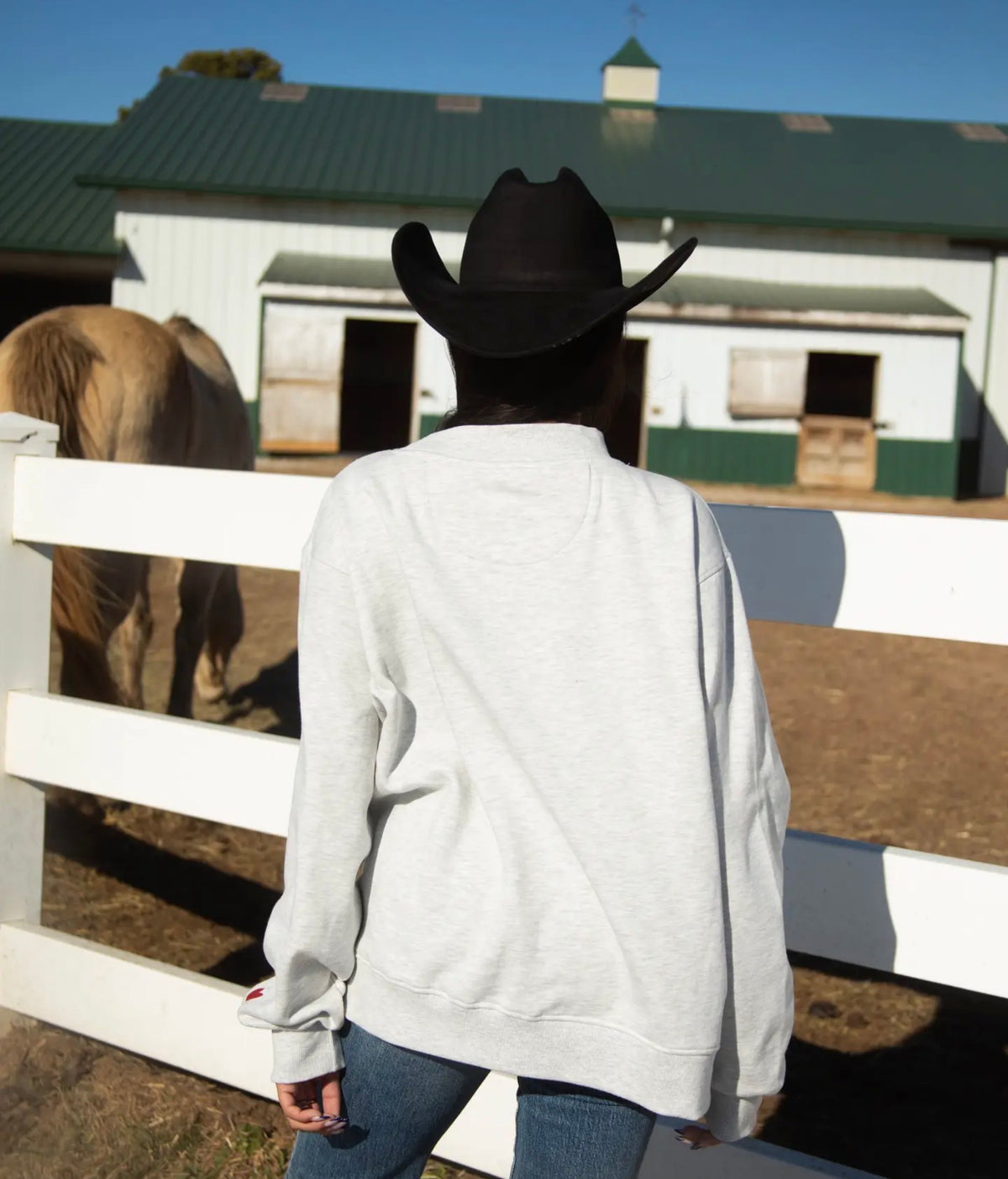 Texas Heart Mockneck