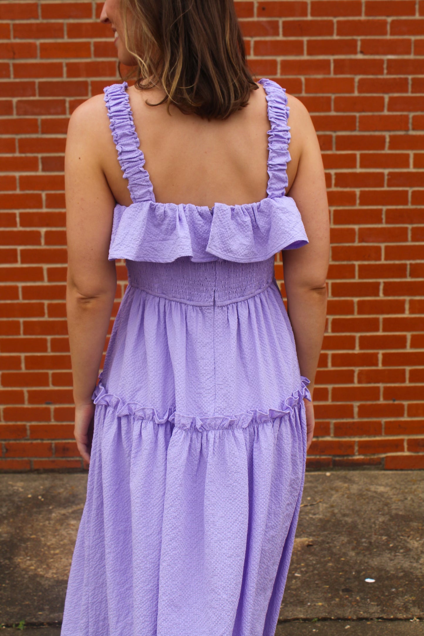 Brittany Textured Midi Dress