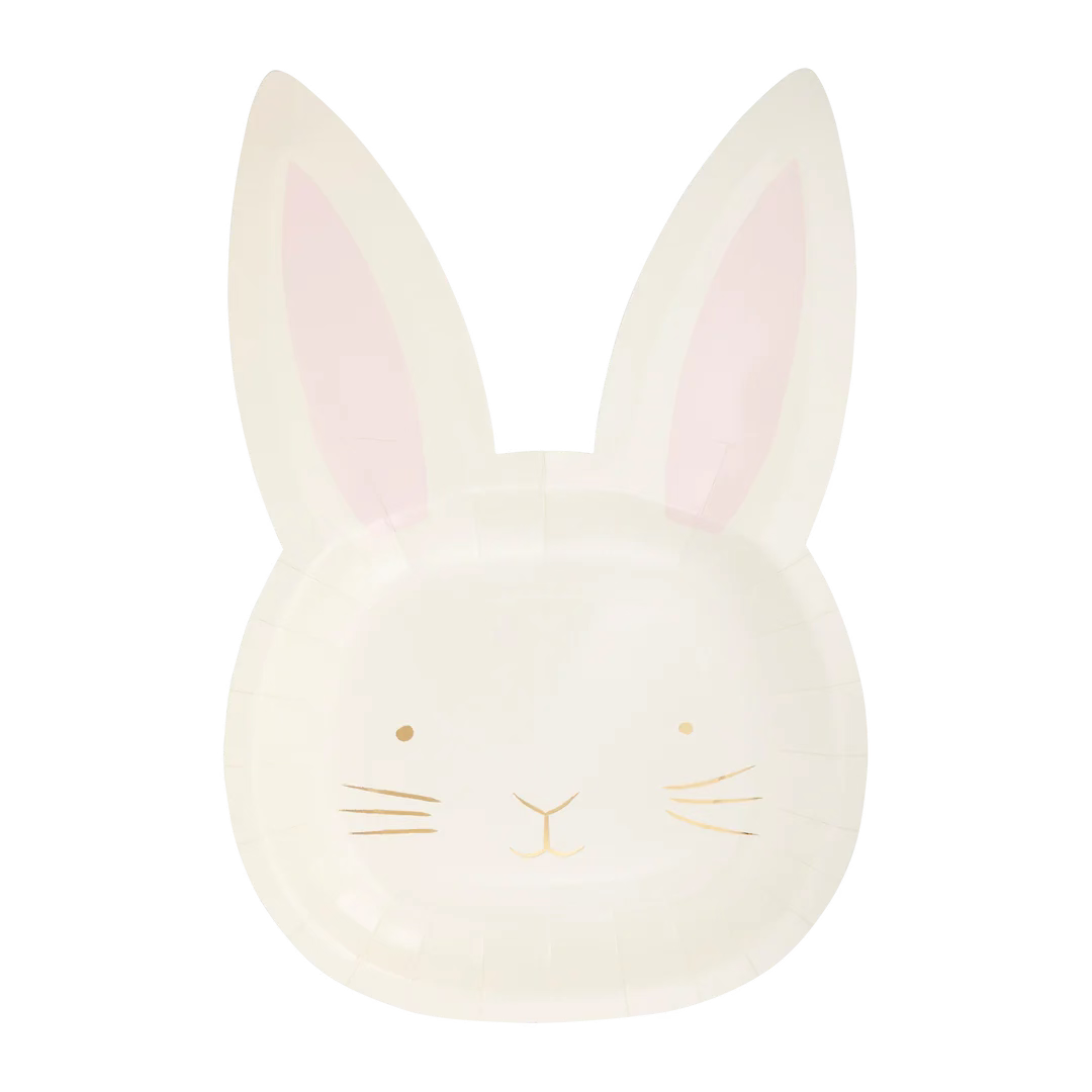 Bunny Face Shaped Paper Place