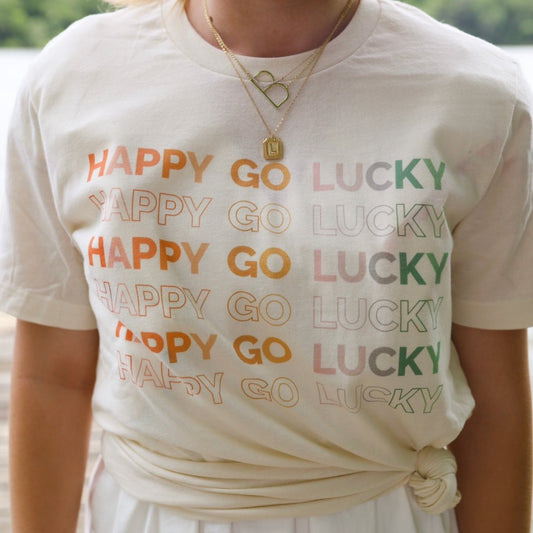 Happy Go Lucky Tee