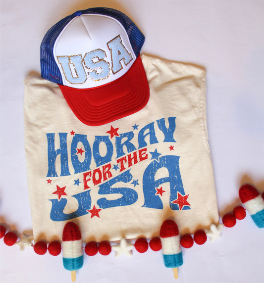 Hooray For The USA YOUTH Tee