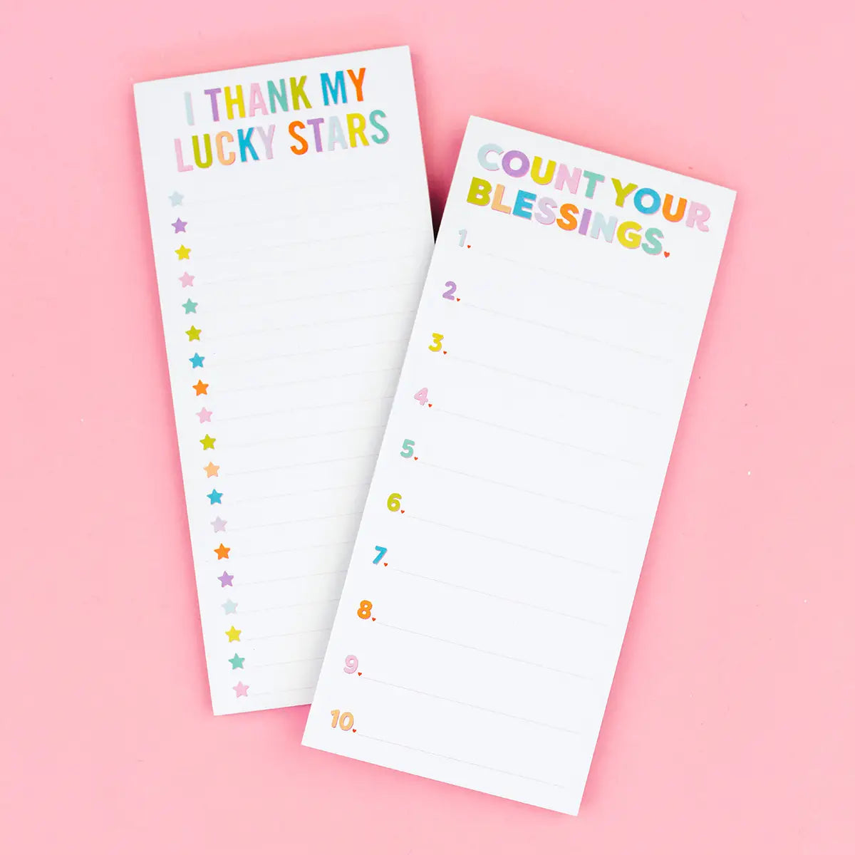 Lucky Stars List Pad
