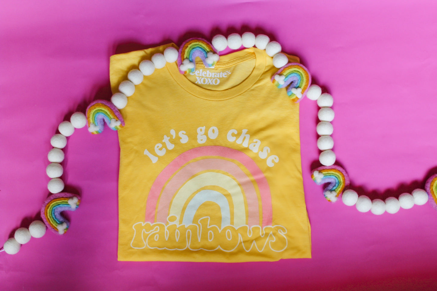 Let’s Go Chase Rainbows YOUTH Tee