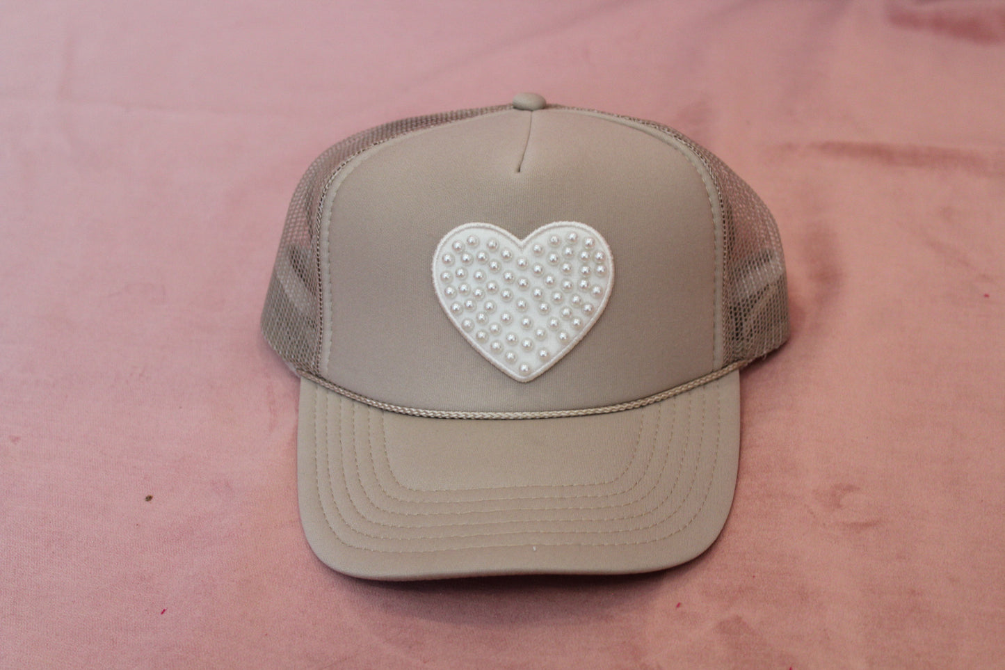 Pearl Tan Trucker Hat