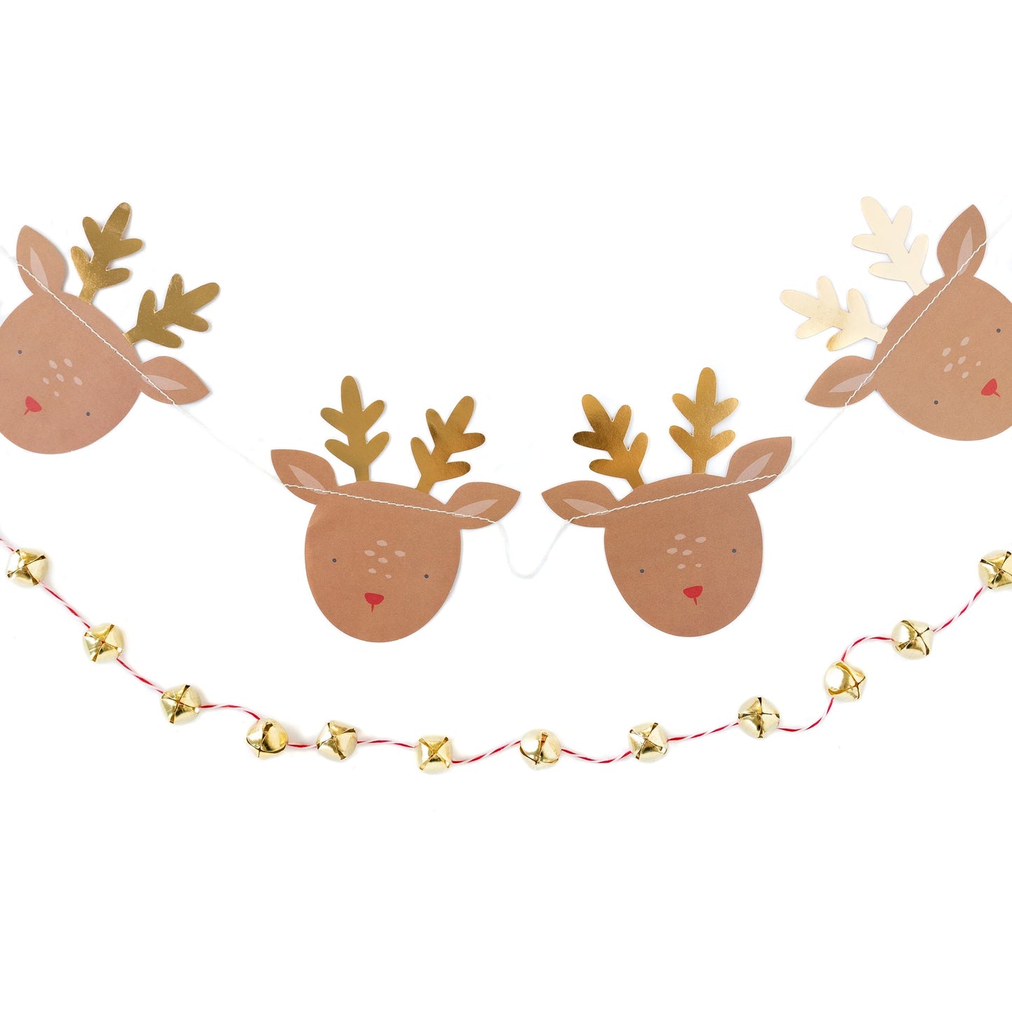 Reindeer Bells Banner Set
