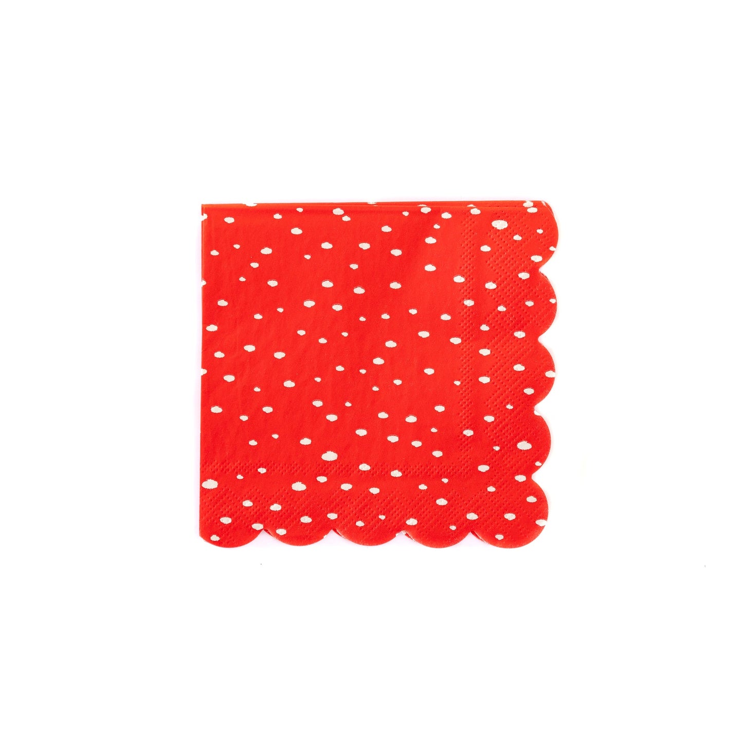 Red Snow Napkin