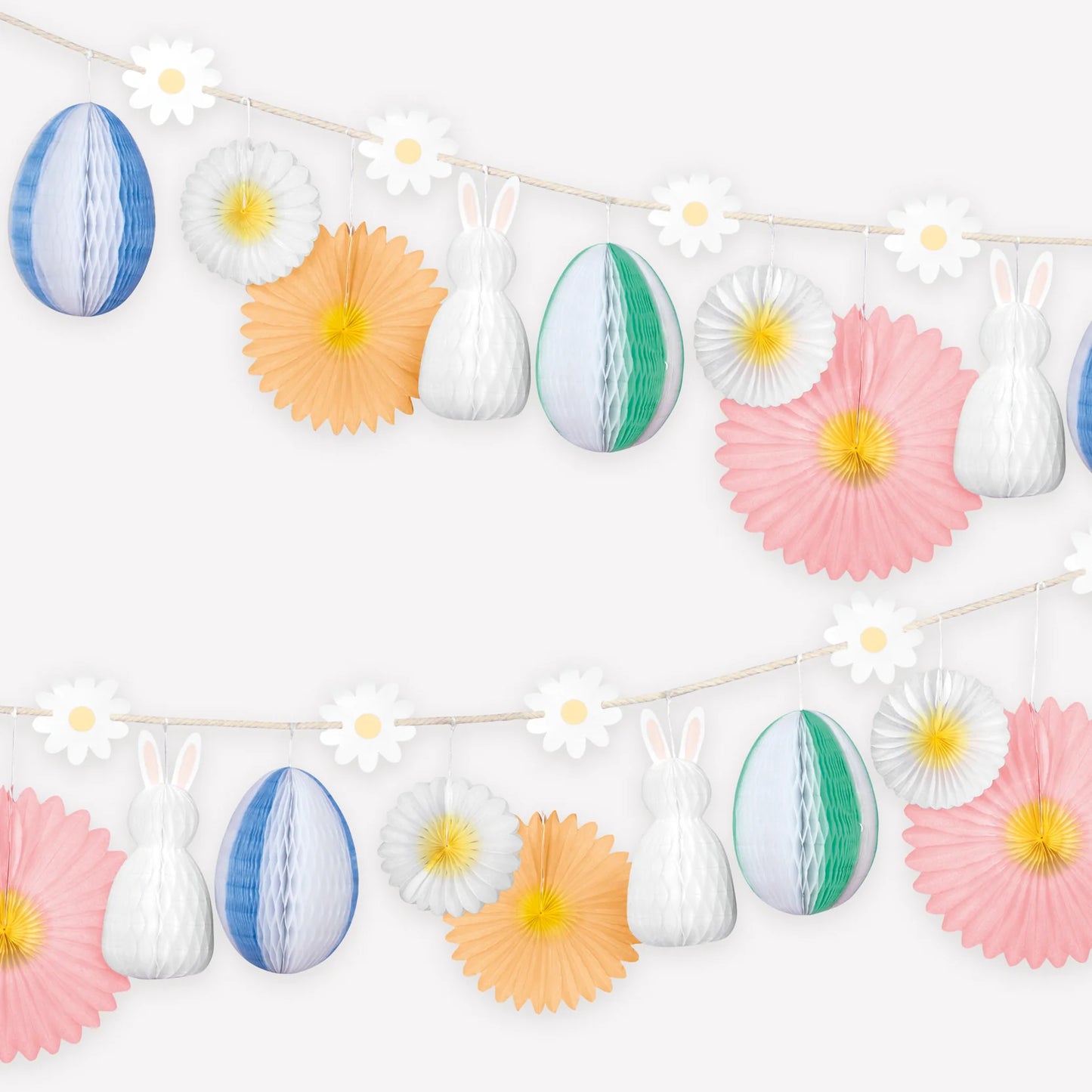 Honeycomb Easter Garland