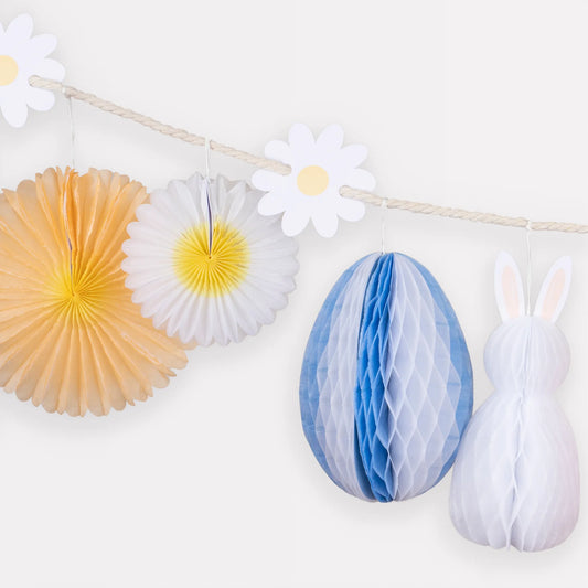 Honeycomb Easter Garland