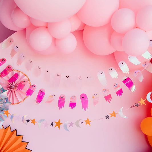 Trick or Treat Ghosts Banner Set