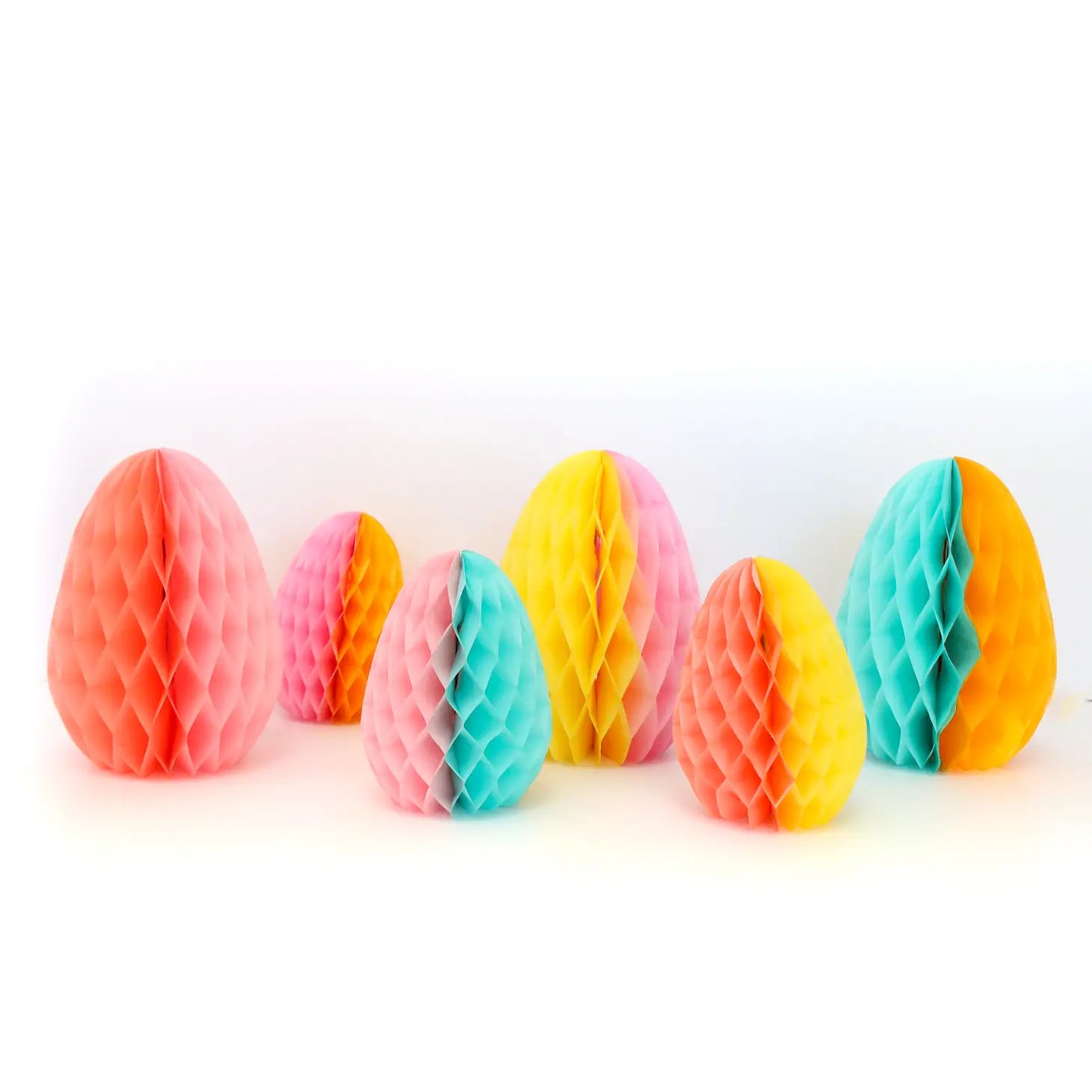 Honeycomb Color Block Eggs