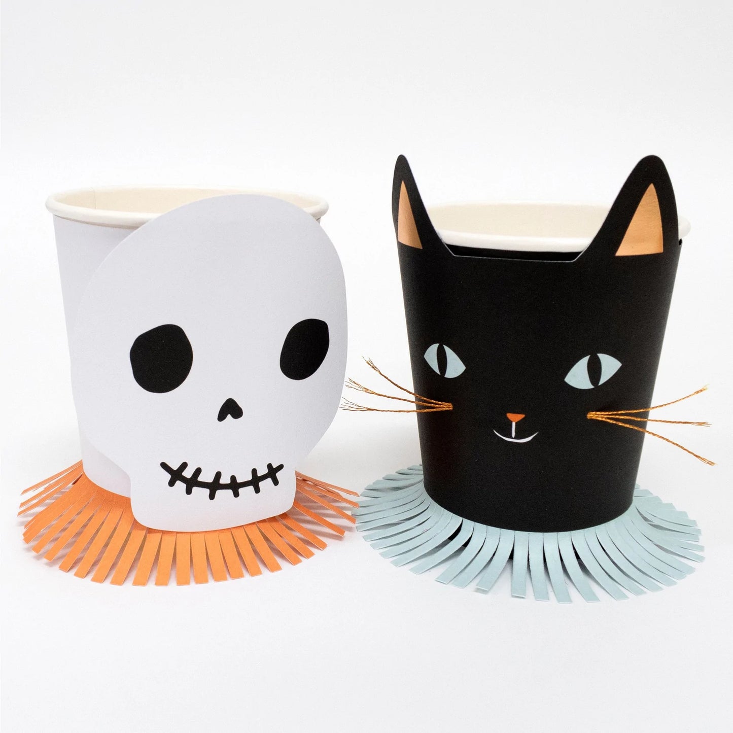Vintage Halloween Cups (x8)