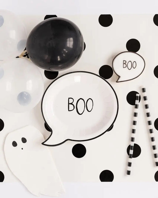 Happy Haunting 7” Boo Plate