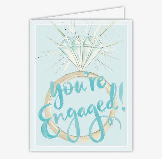 You’re Engaged Engagement Ring Greeting Card
