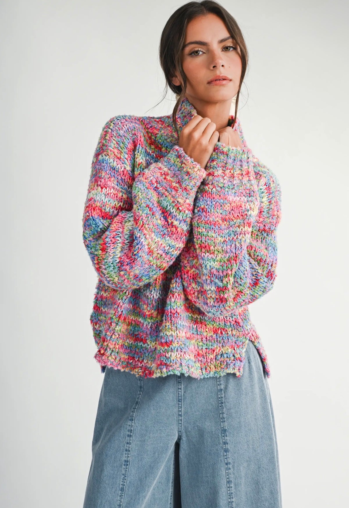 Chunky Turtleneck Sweater