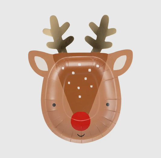 Rudolf Shaped Plate