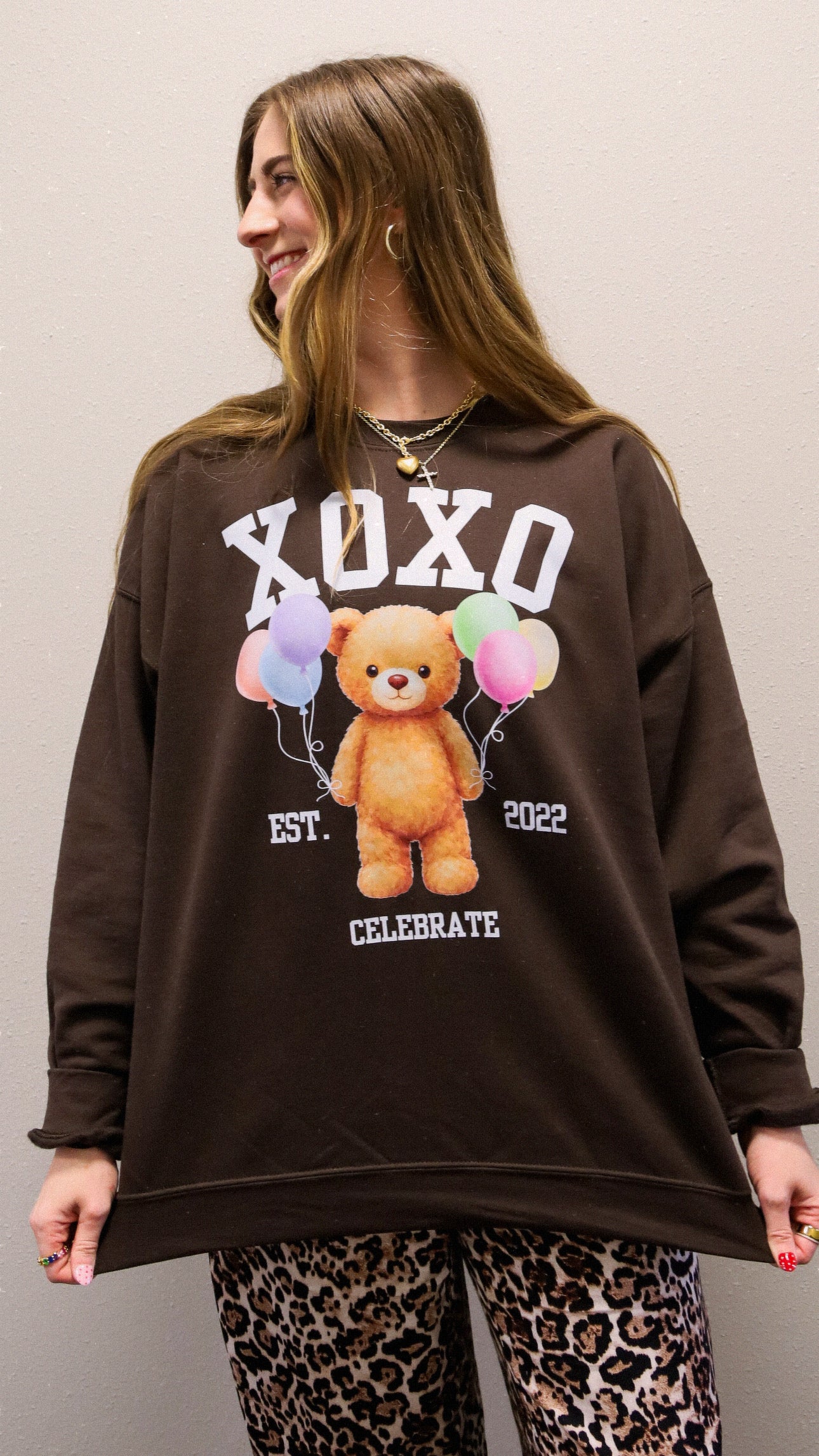 XOXO Bear Sweatshirt