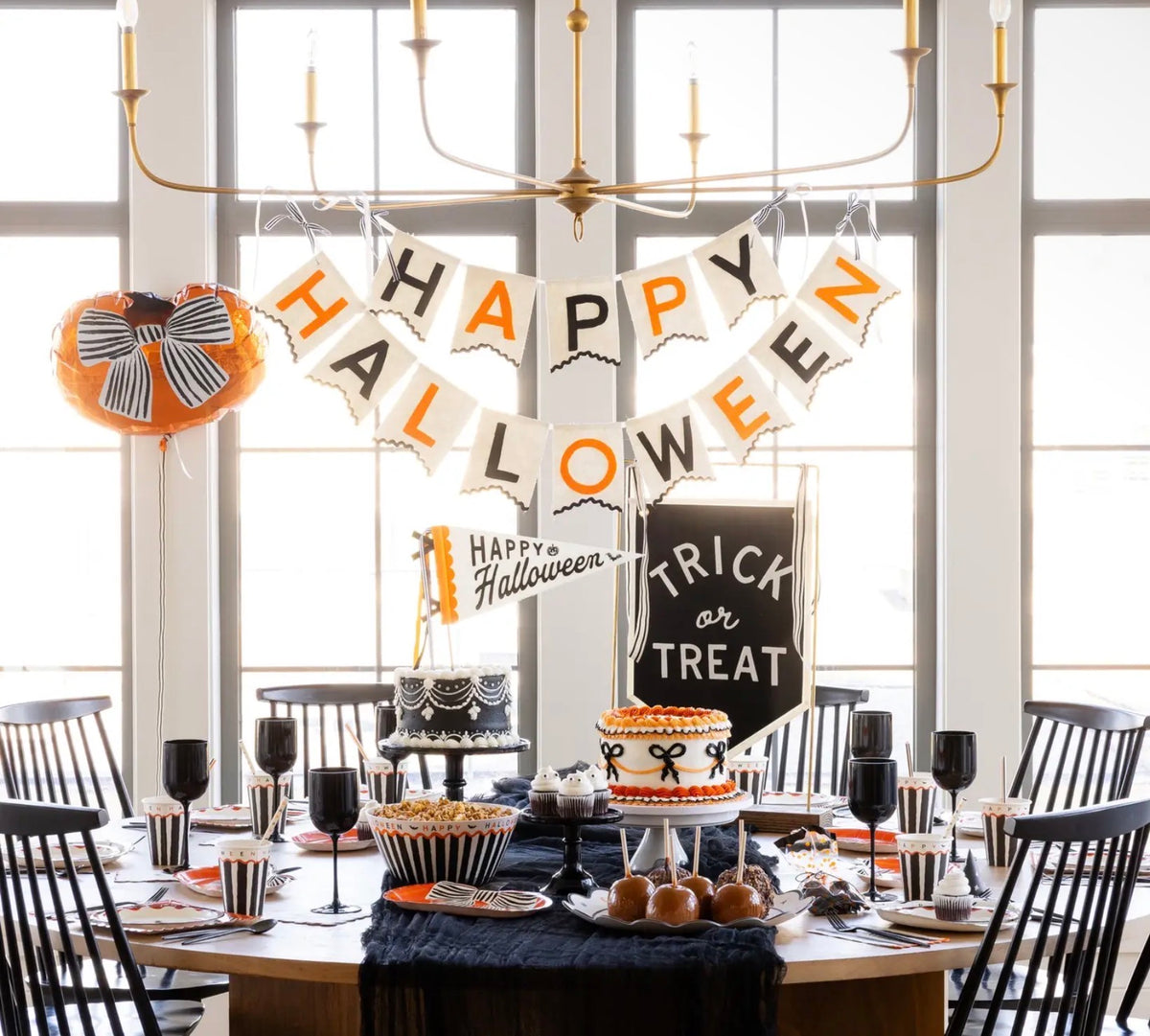 Happy Halloween Felt Banner