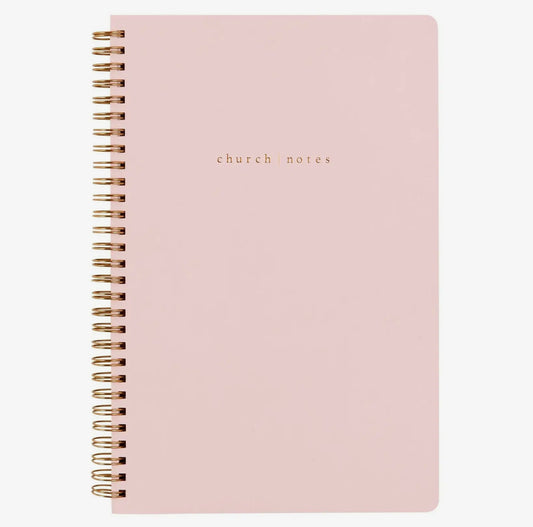 Blush Church Notes Bible Study Notebook