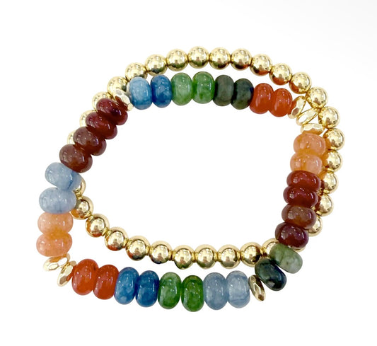 Fall Multi Bracelet Set