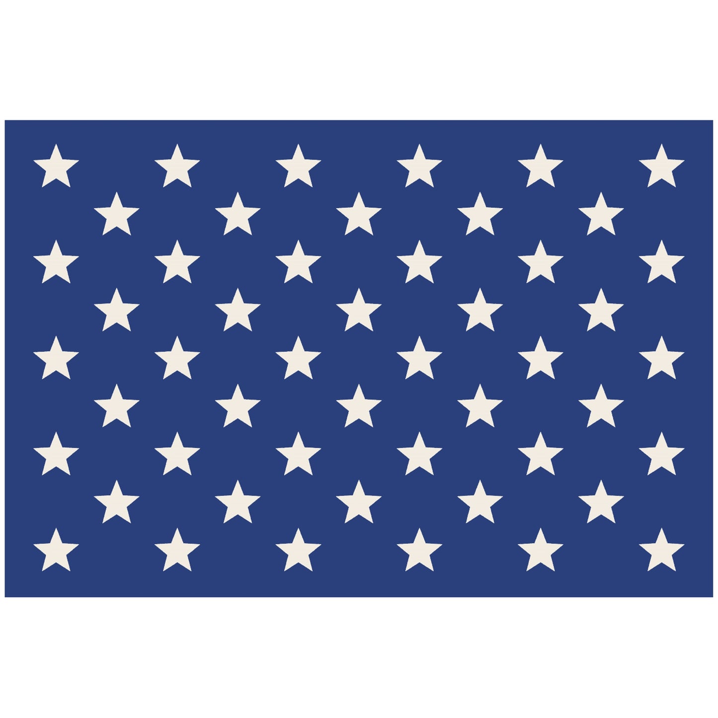 Stars on Blue Placemat - Pad of 20
