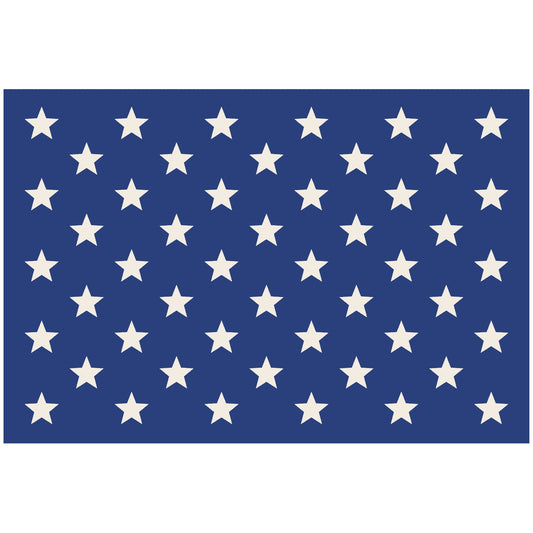 Stars on Blue Placemat - Pad of 20