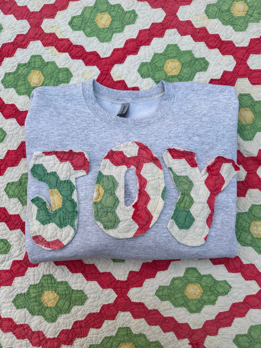 JOY Quilted Sweatshirt