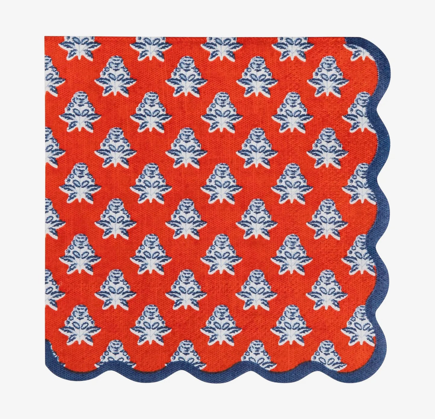 Floral Paper Cocktail Napkin