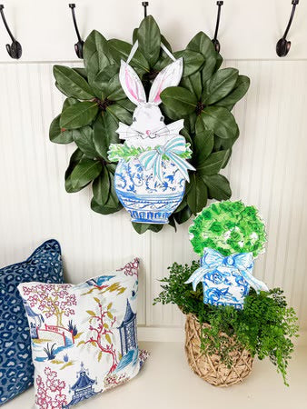 Posh Rabbit PVC Door Hanger