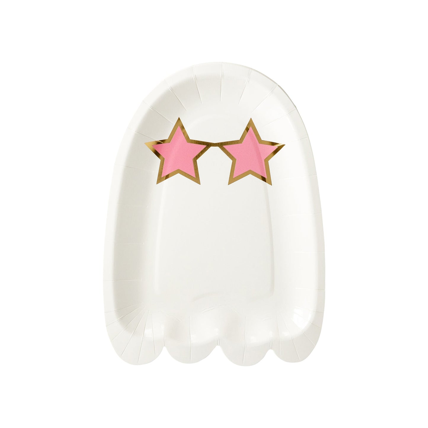Ghost With Sunglasses Plate