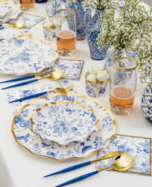Timeless Blue Cocktail Napkin