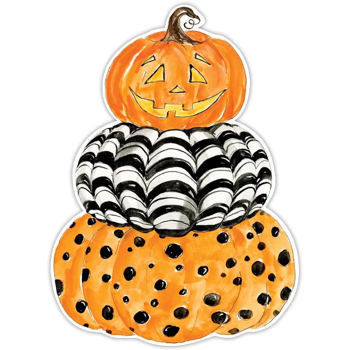 Pumpkin Stack Die Cut Placemat