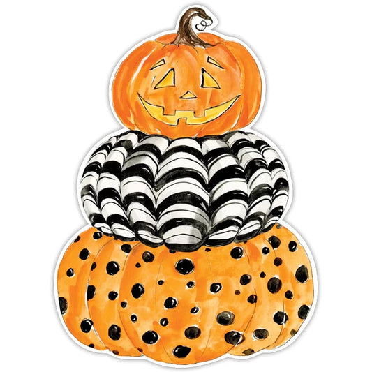 Pumpkin Stack Die Cut Placemat
