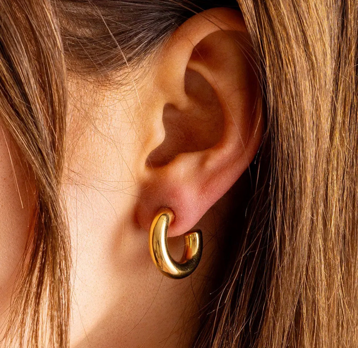 Small Gold Hoops