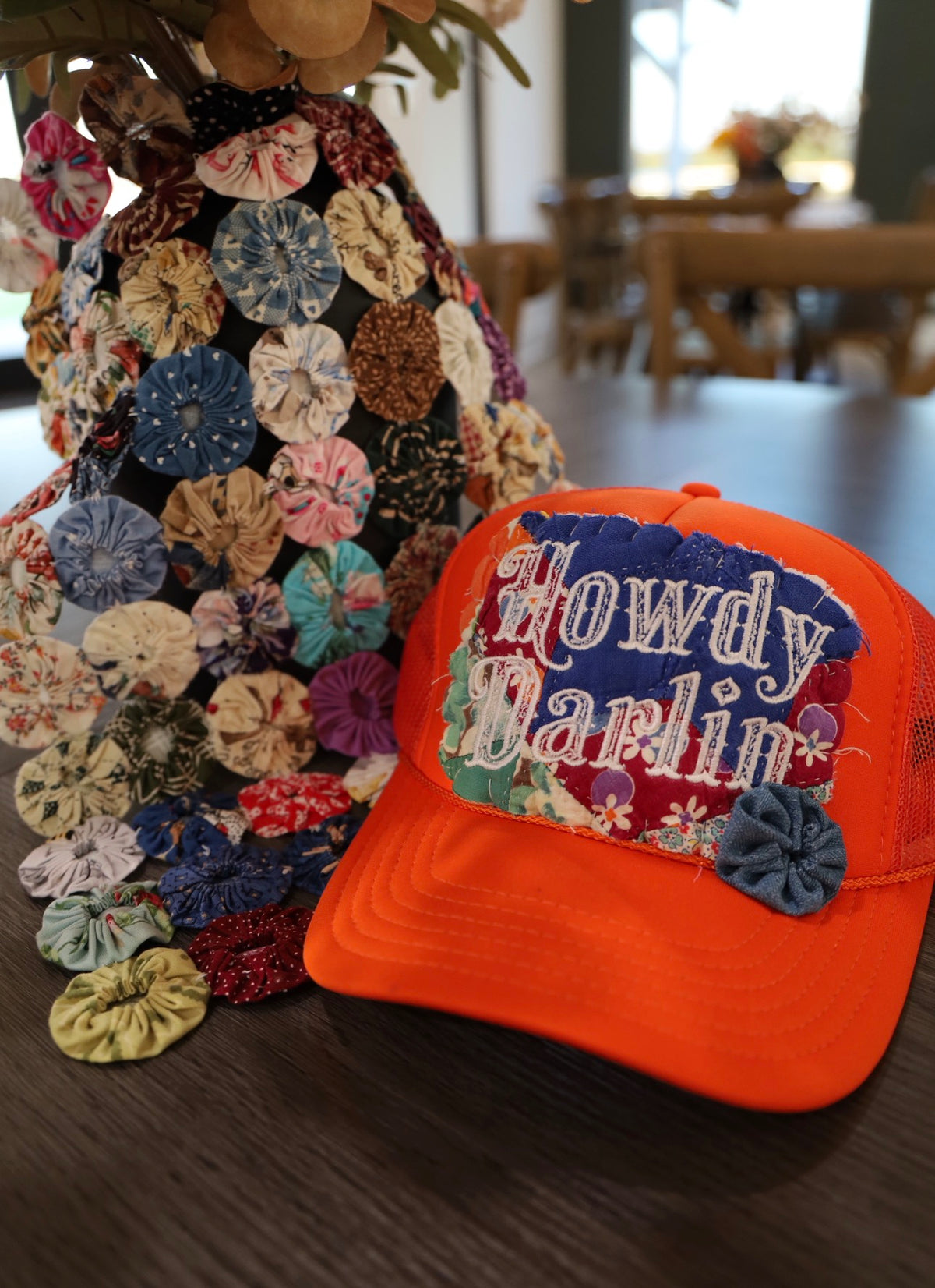 Vintage Howdy Darlin’ Trucker Hat Orange