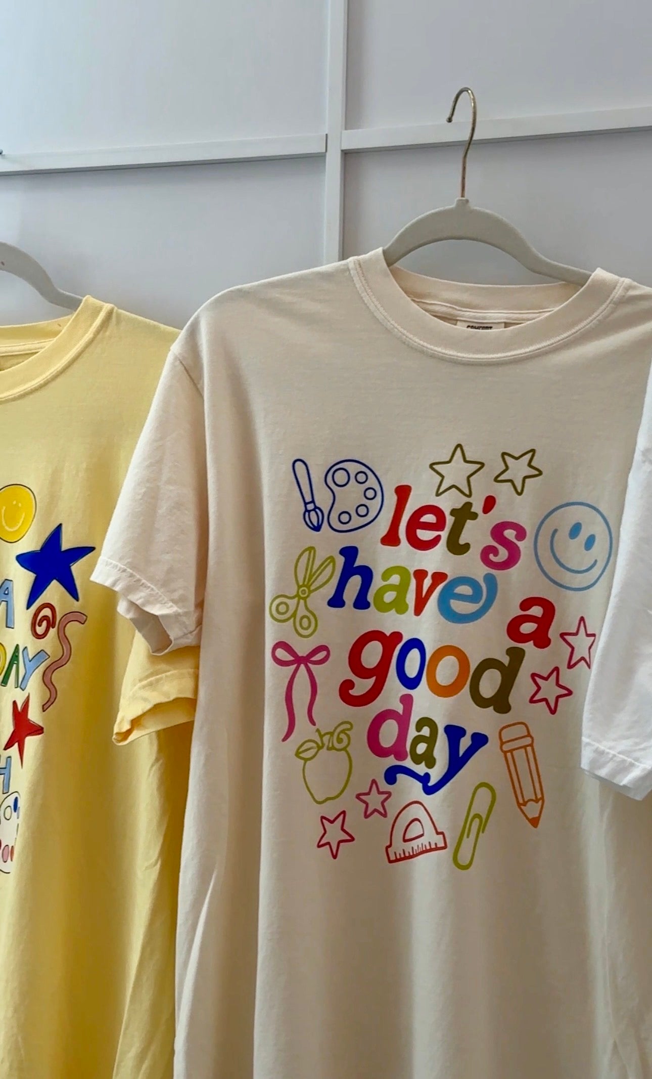 Let’s Have A Good Day Teacher Graphic T-Shirt