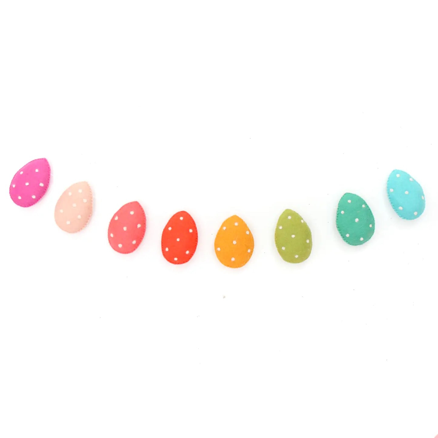 Rainbow Easter Egg Garland